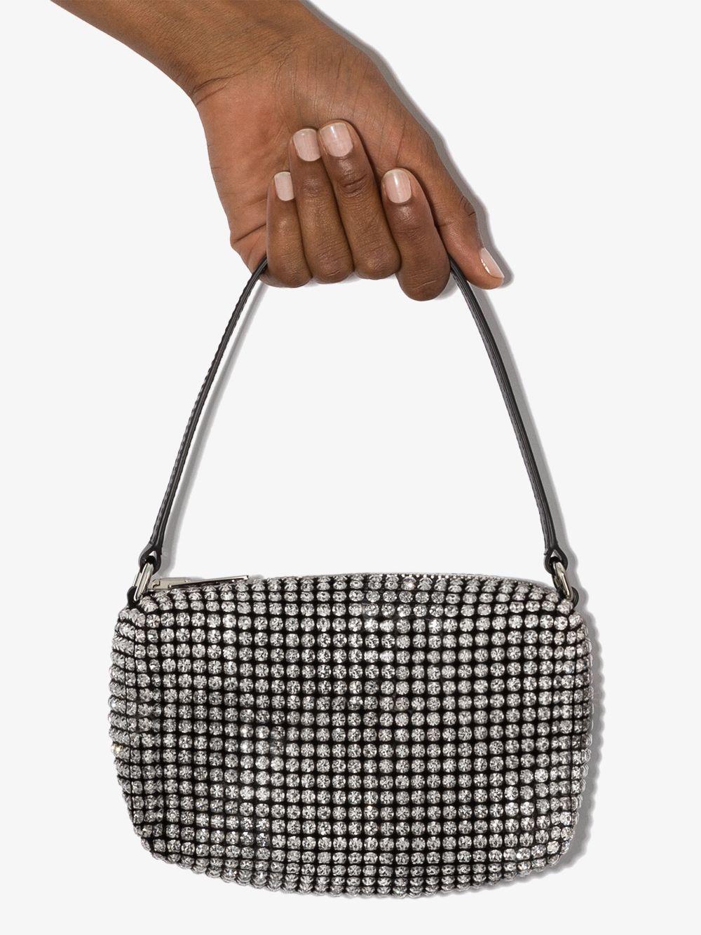 ALEXANDER WANG Borsa 'Heiress' con strass 