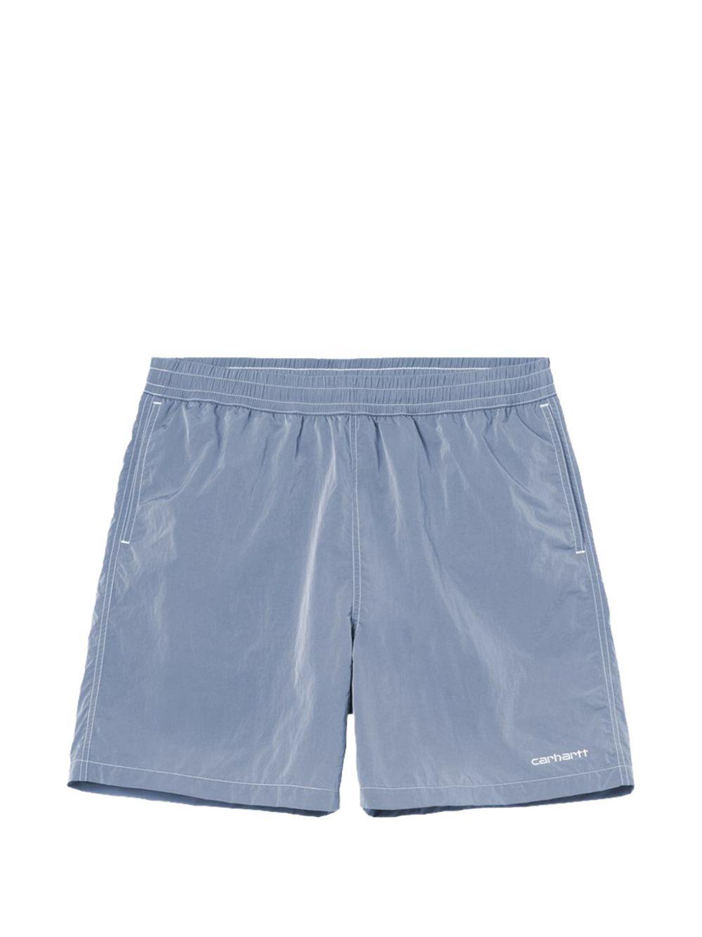 CARHARTT WIP Costume blu con logo bianco 