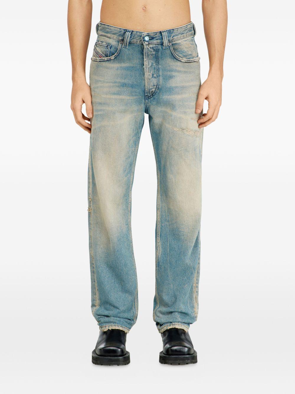 DIESEL Jeans regular fit in denim a vita media 2024 D-Macs 09N30 