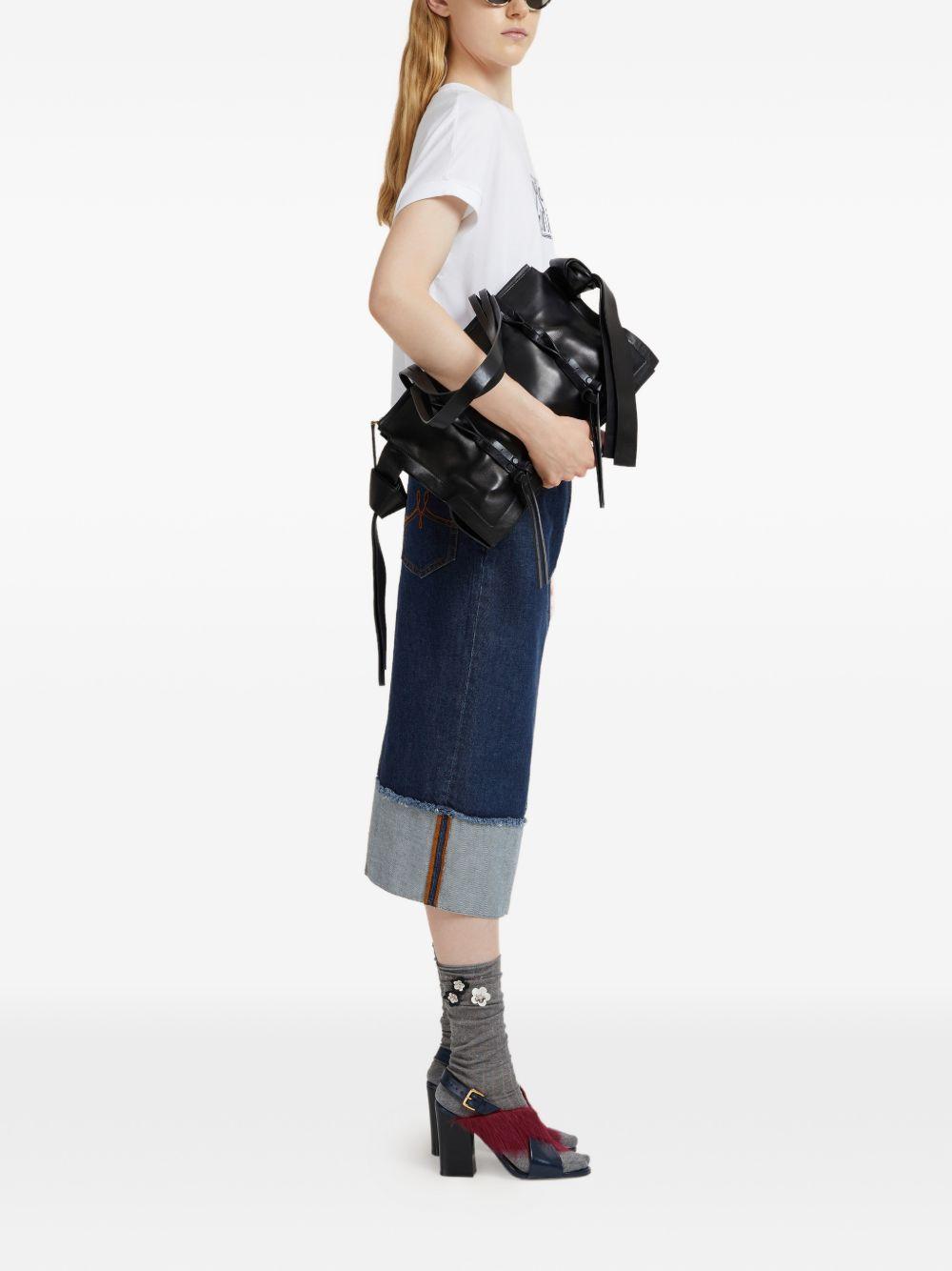 MARNI T-shirt a maniche corte bianca 