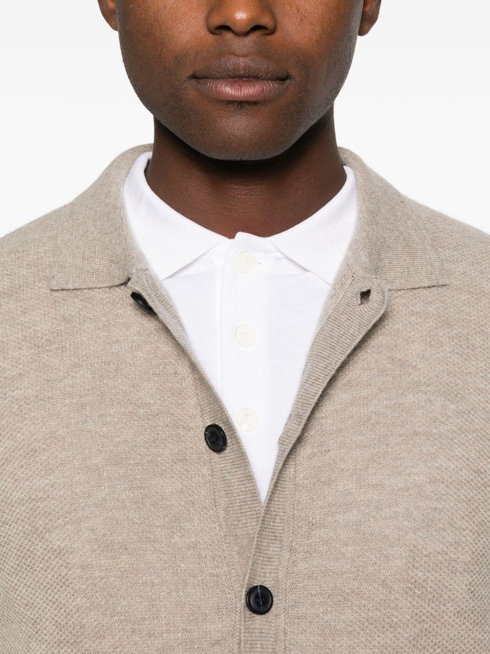 ALPHA STUDIO Cardigan con colletto 