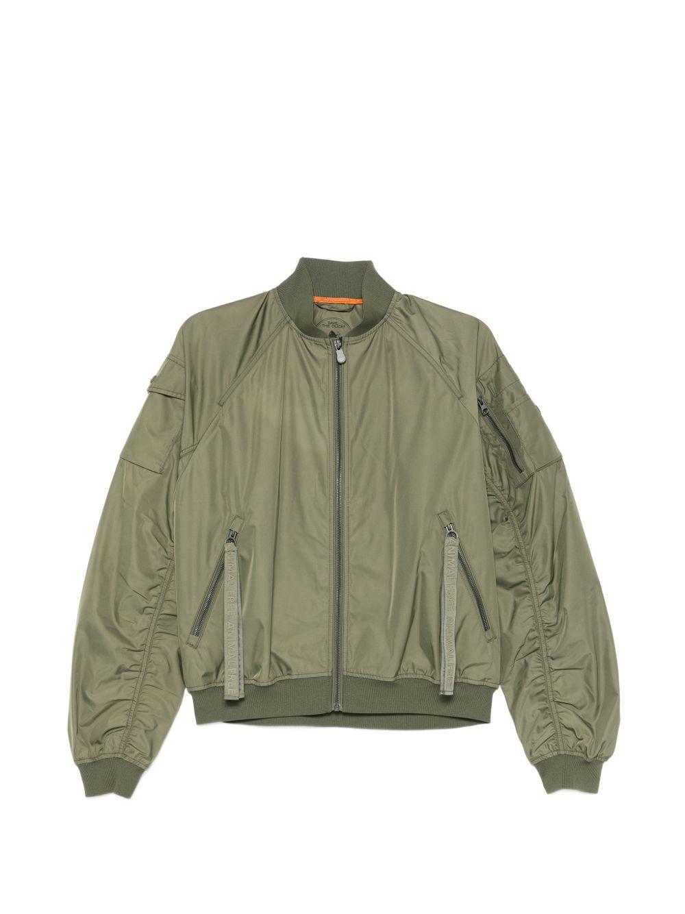 SAVE THE DUCK Bomber Lil verde militare 
