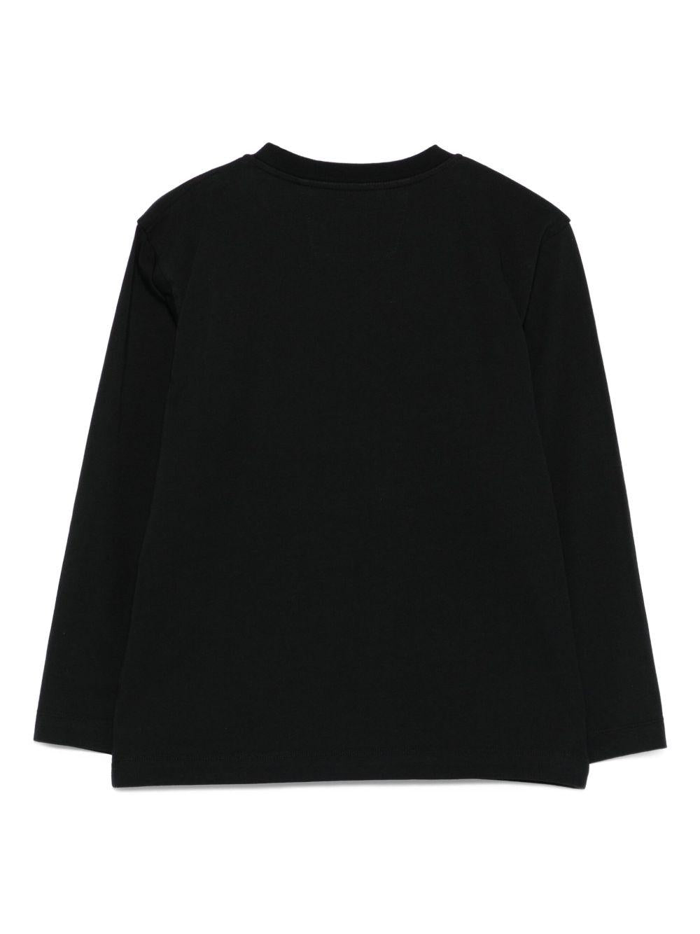 CP COMPANY T-shirt a maniche lunghe con logo 