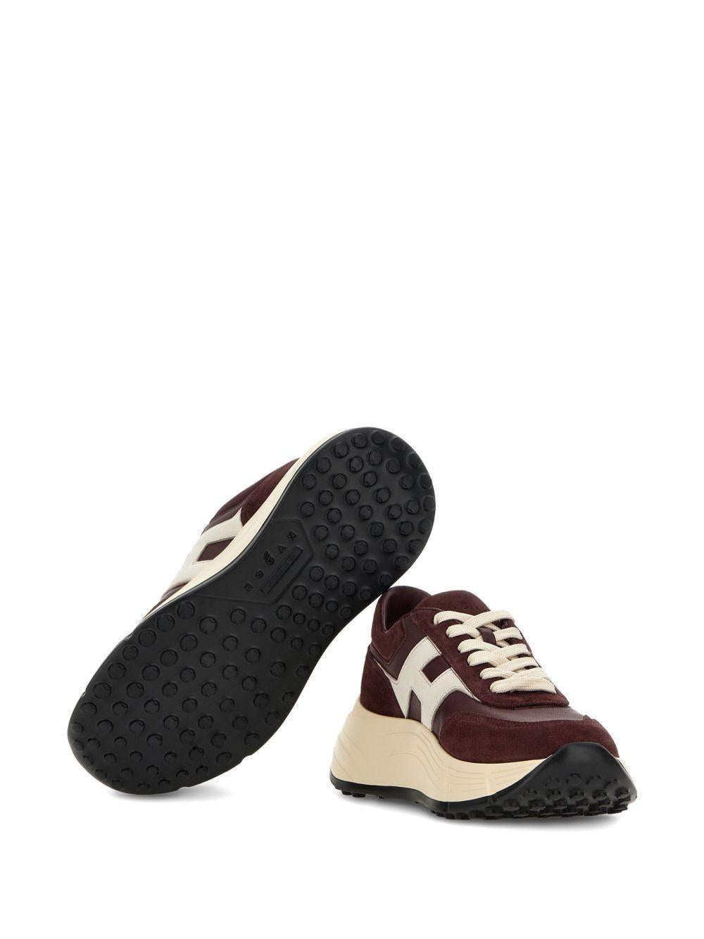 HOGAN Sneakers con inserti in suede 