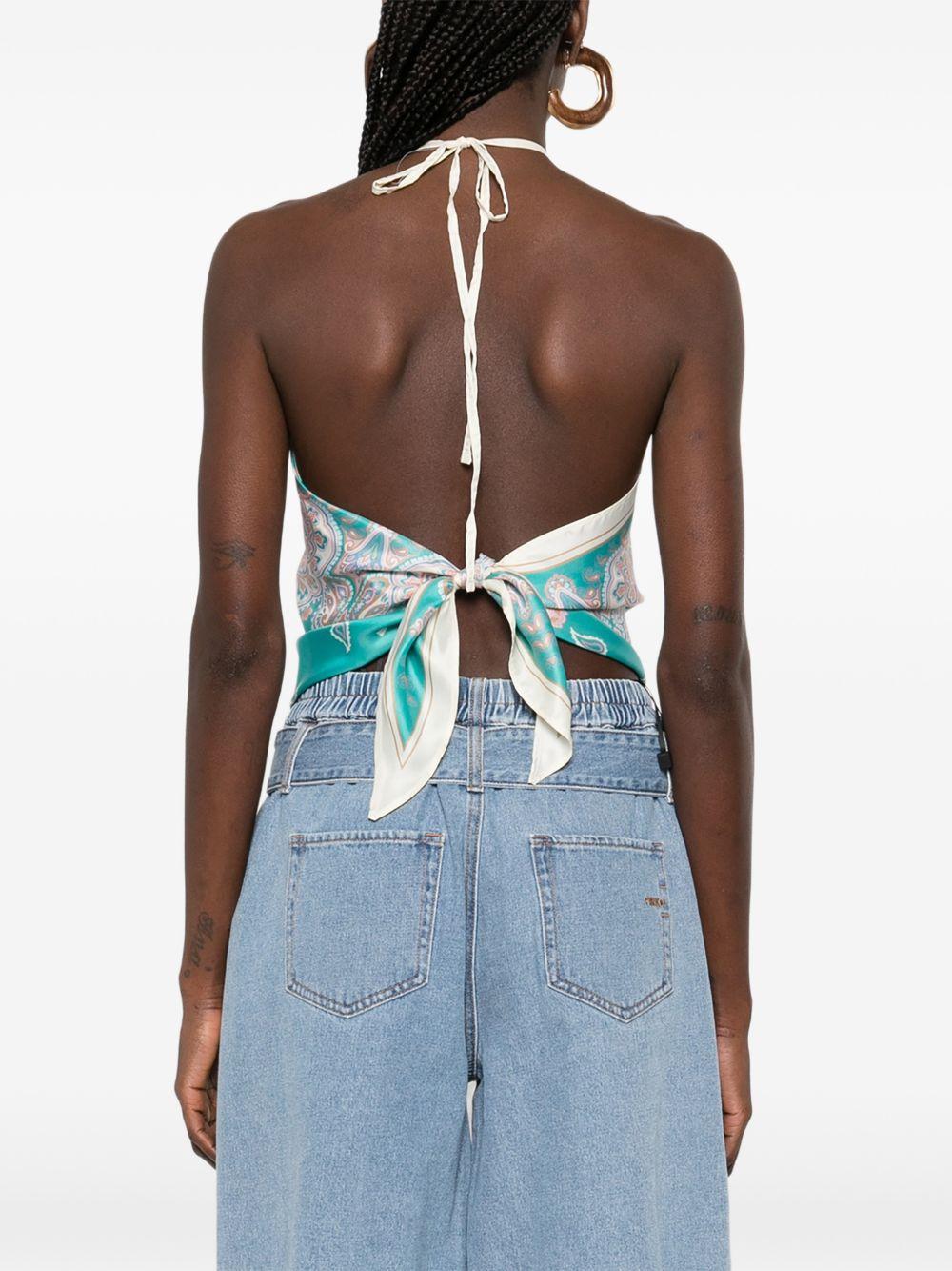 PINKO Top halter 'Synchro' 