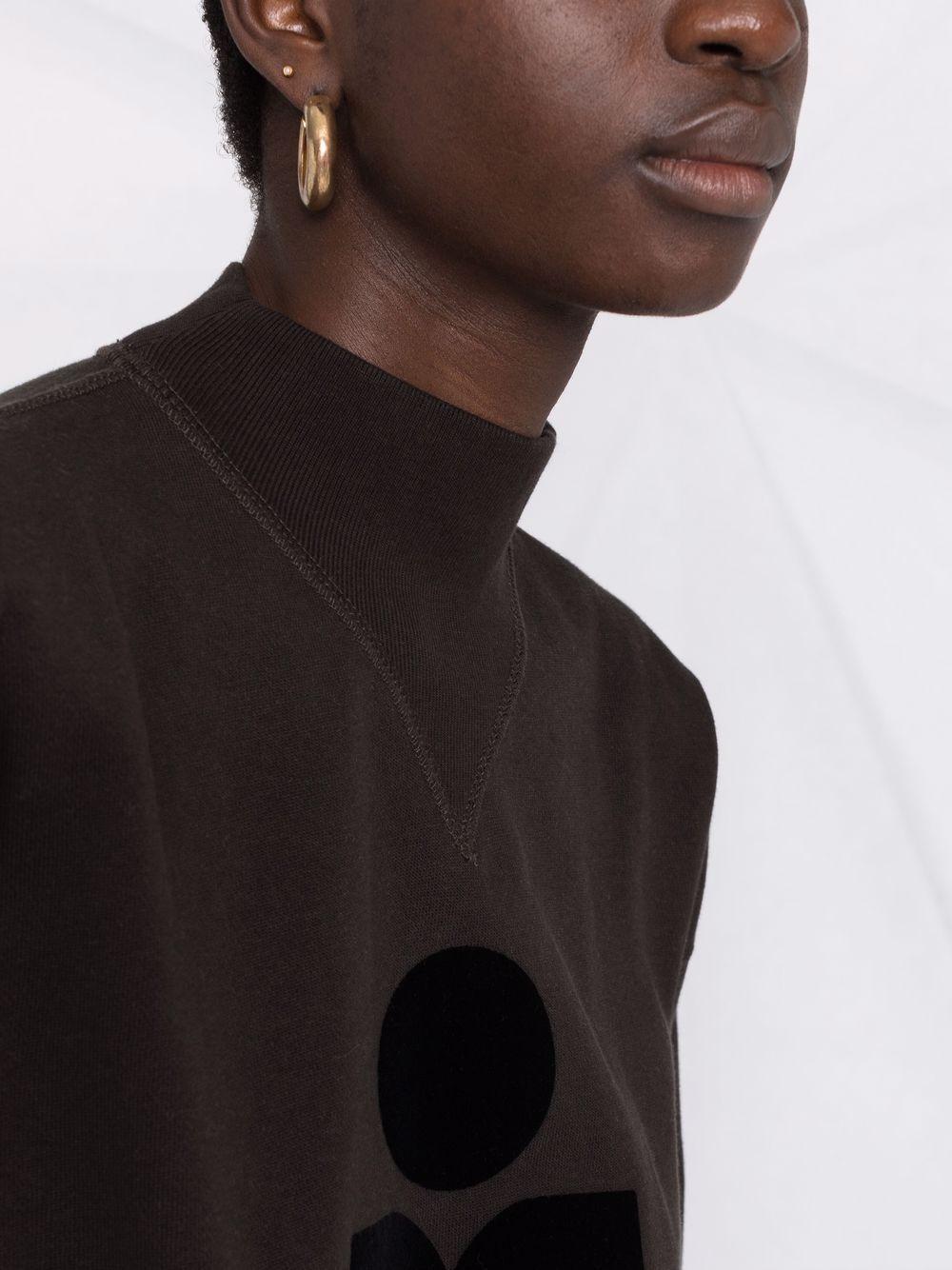 Black sweatshirt with print