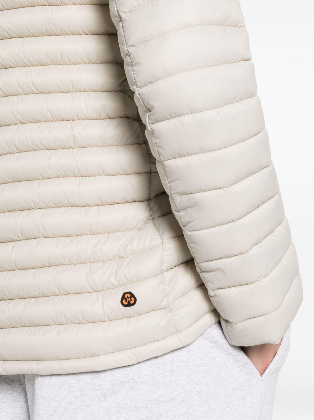 SAVE THE DUCK Trench imbottito Elisa beige chiaro 