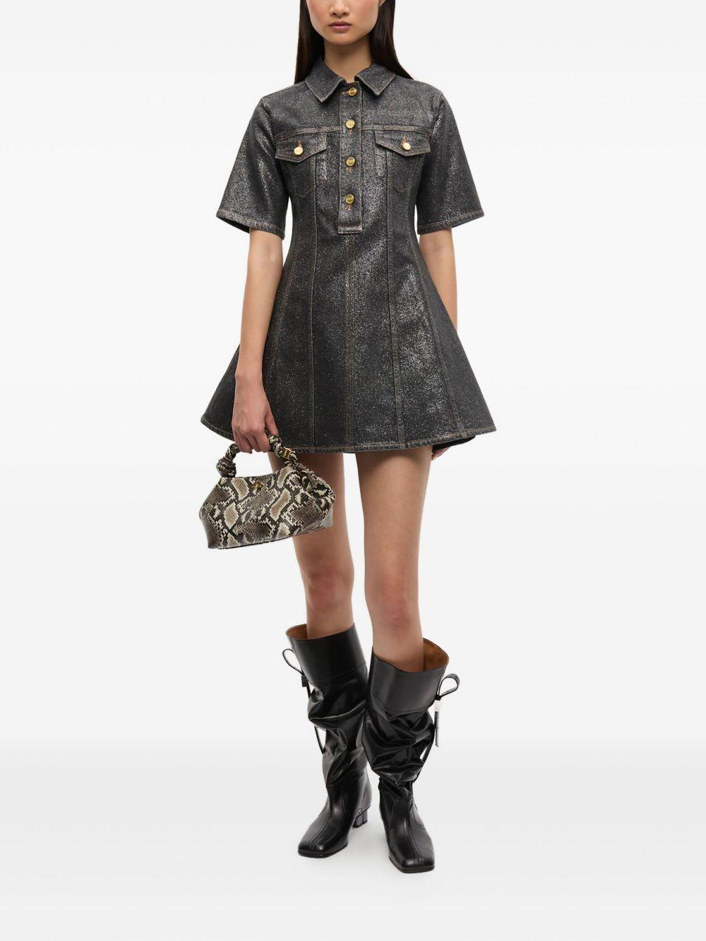 GANNI Borsa a tracolla 'Snake Bou' piccola 