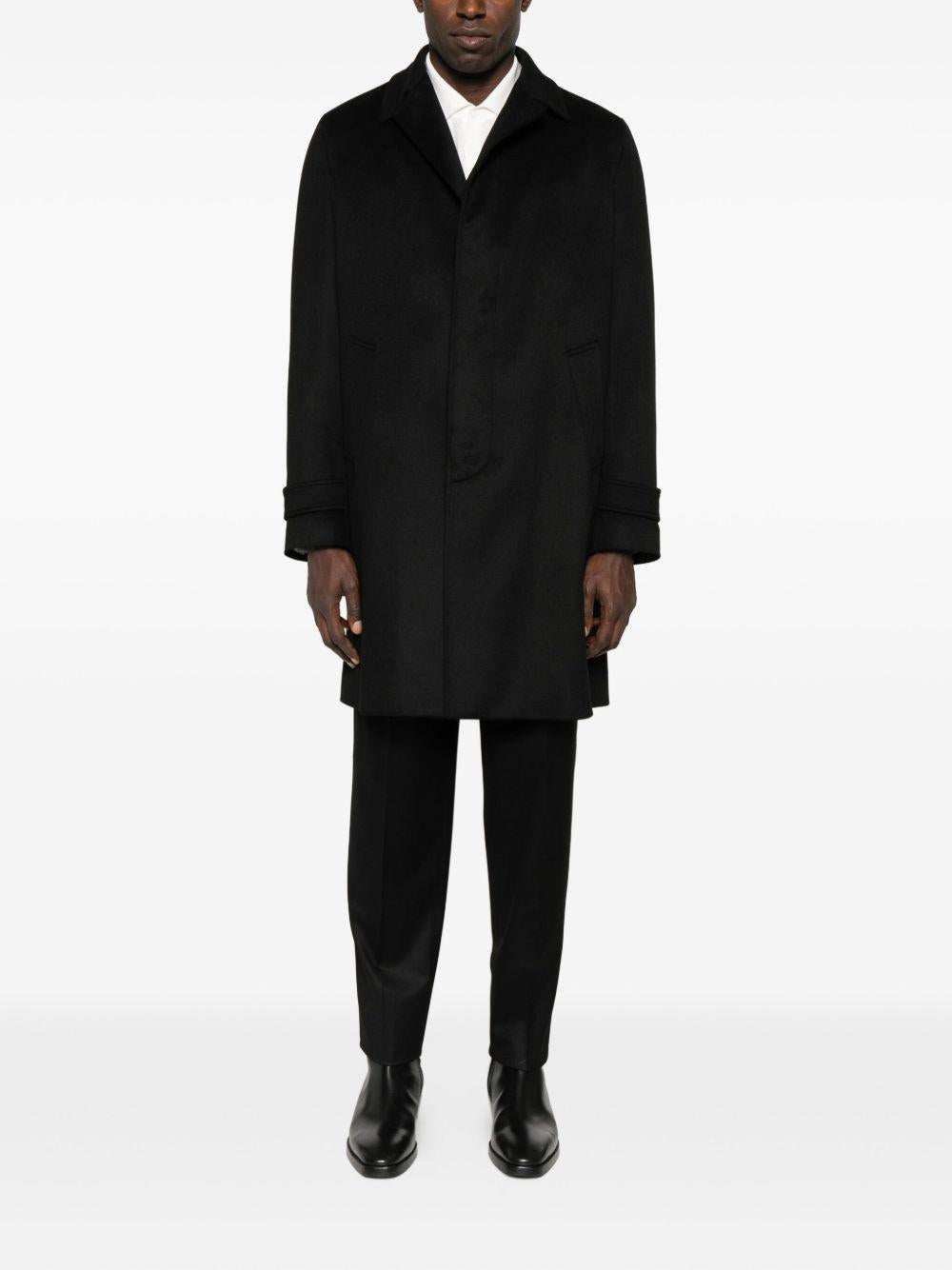LARDINI Trench nero 
