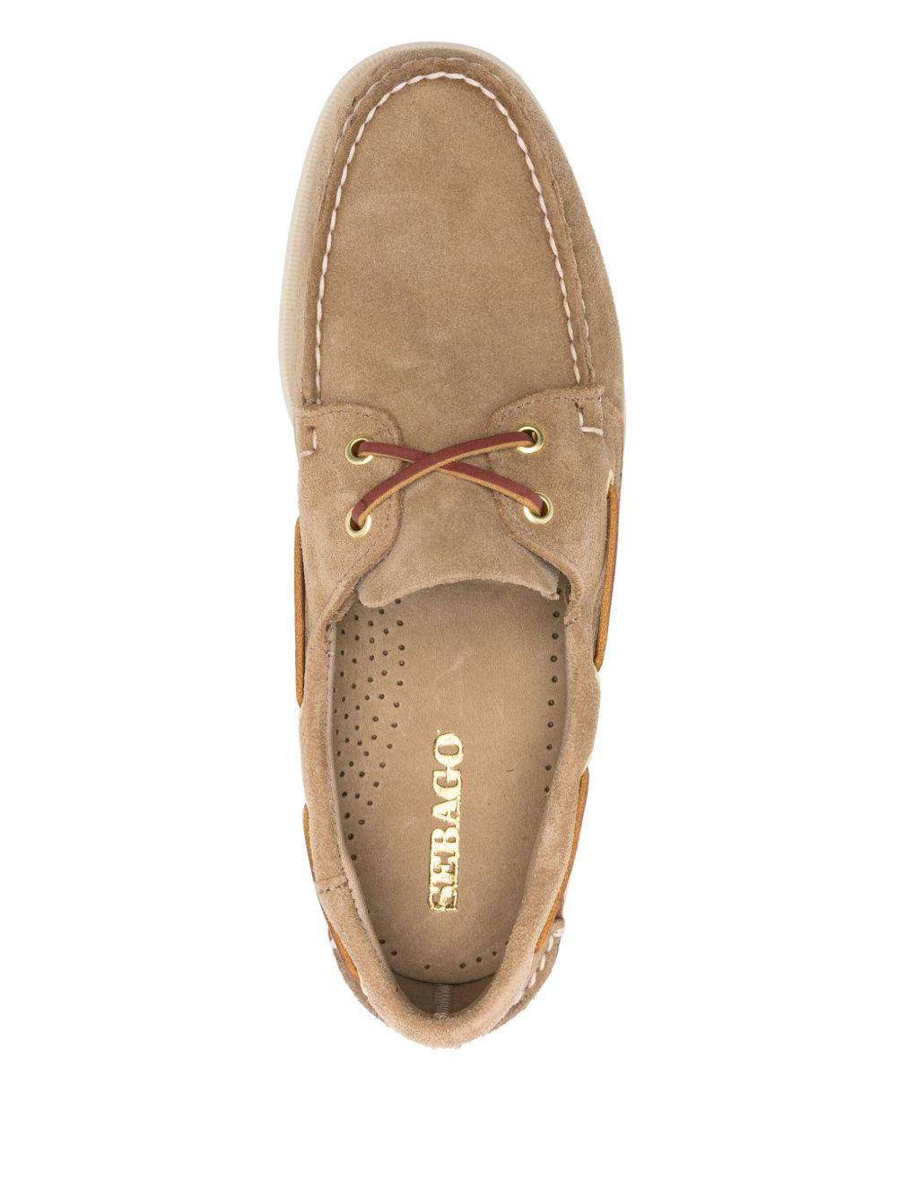 SEBAGO Mocassino da baca in pelle scamosciata beige 