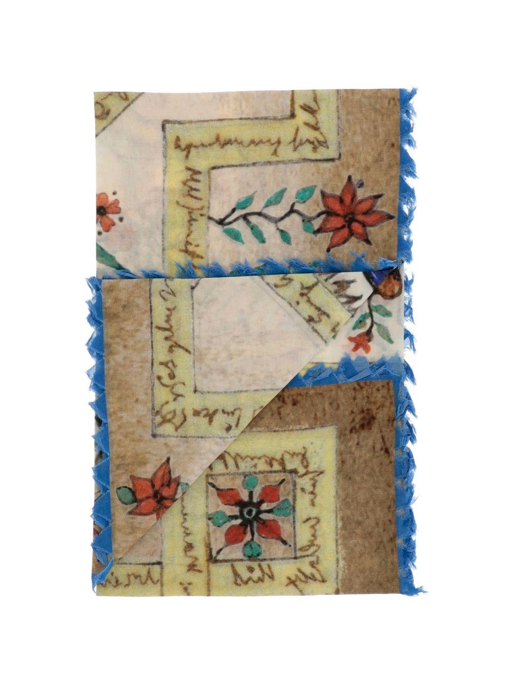FALIERO SARTI Foulard Madda in cotone misto seta 