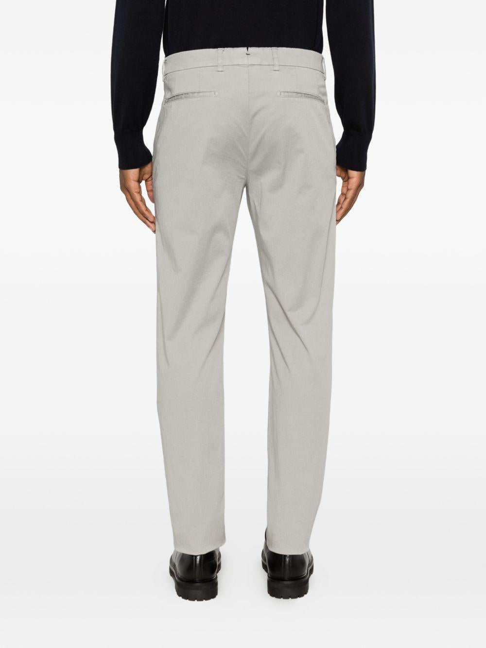 BERWICH Pantaloni Retro-GD in cotone grigio 
