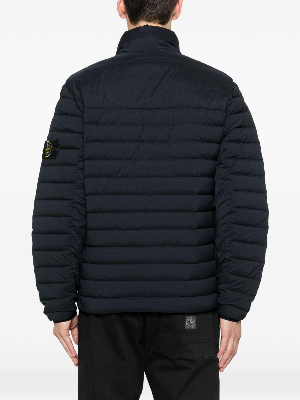 STONE ISLAND Piumino trapuntato blu navy 