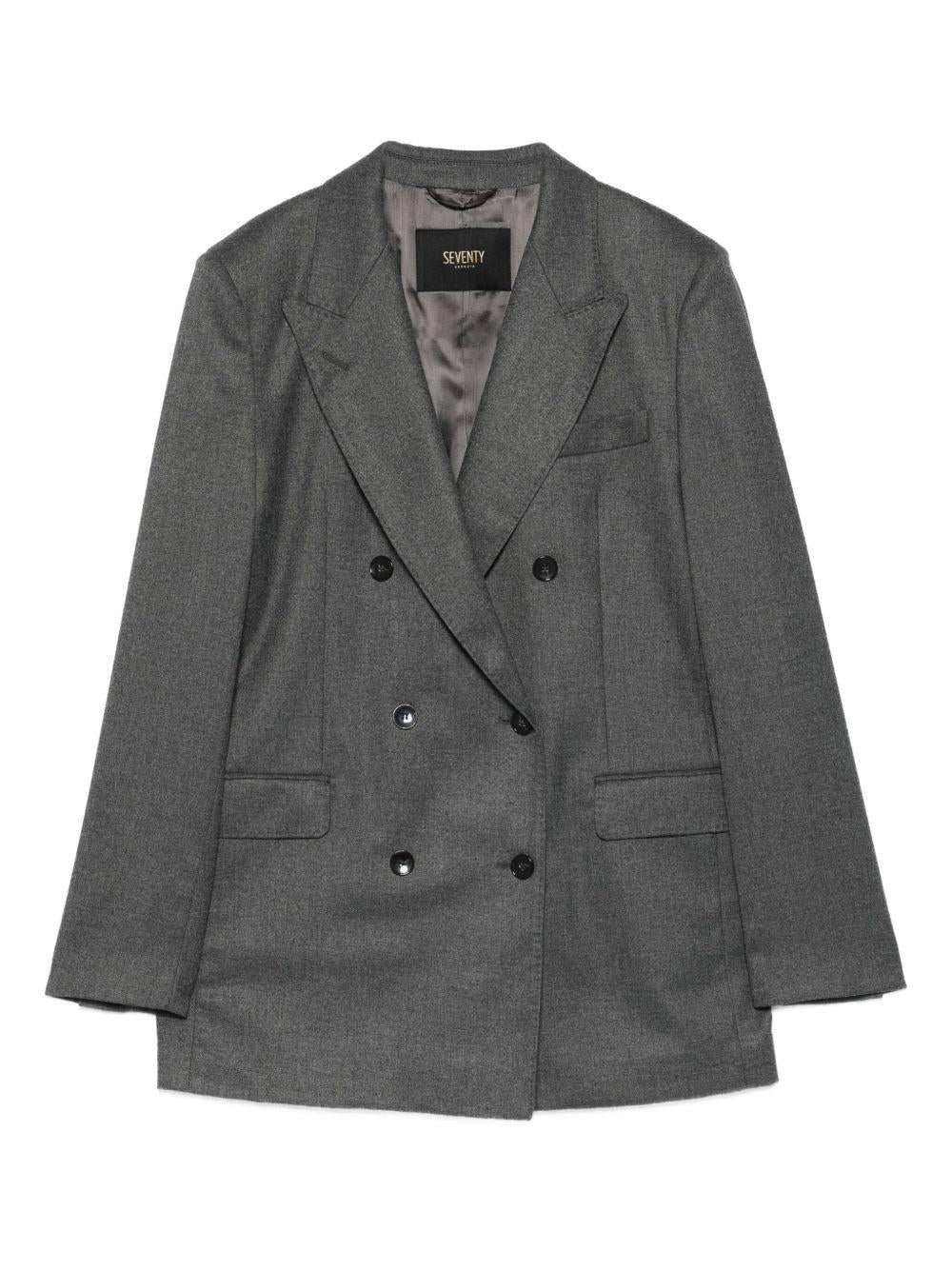 SEVENTY Blazer doppiopetto grigio 