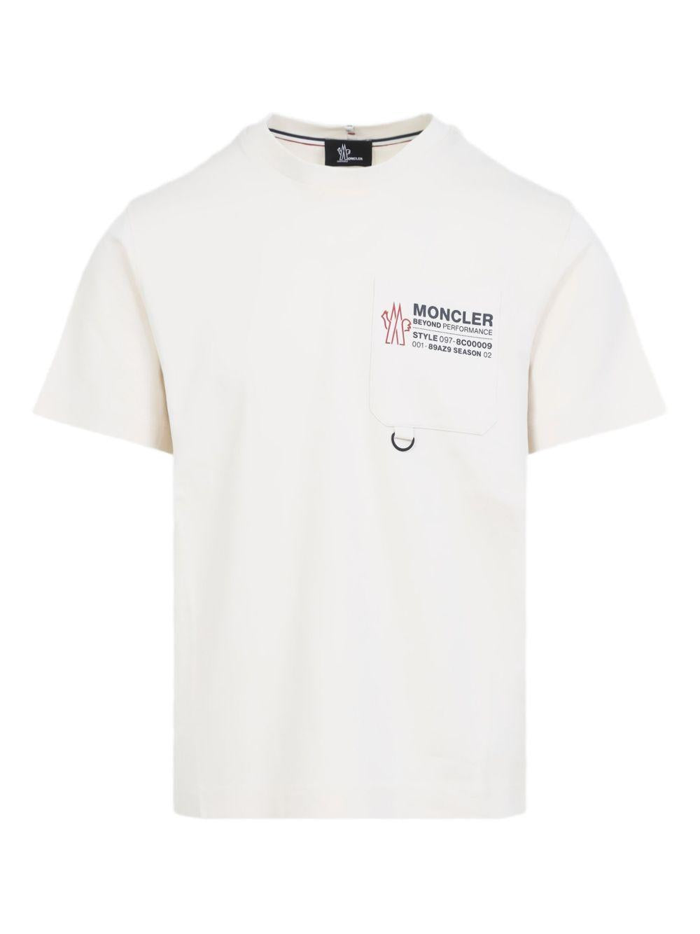 MONCLER GRENOBLE T-shirt con logo 