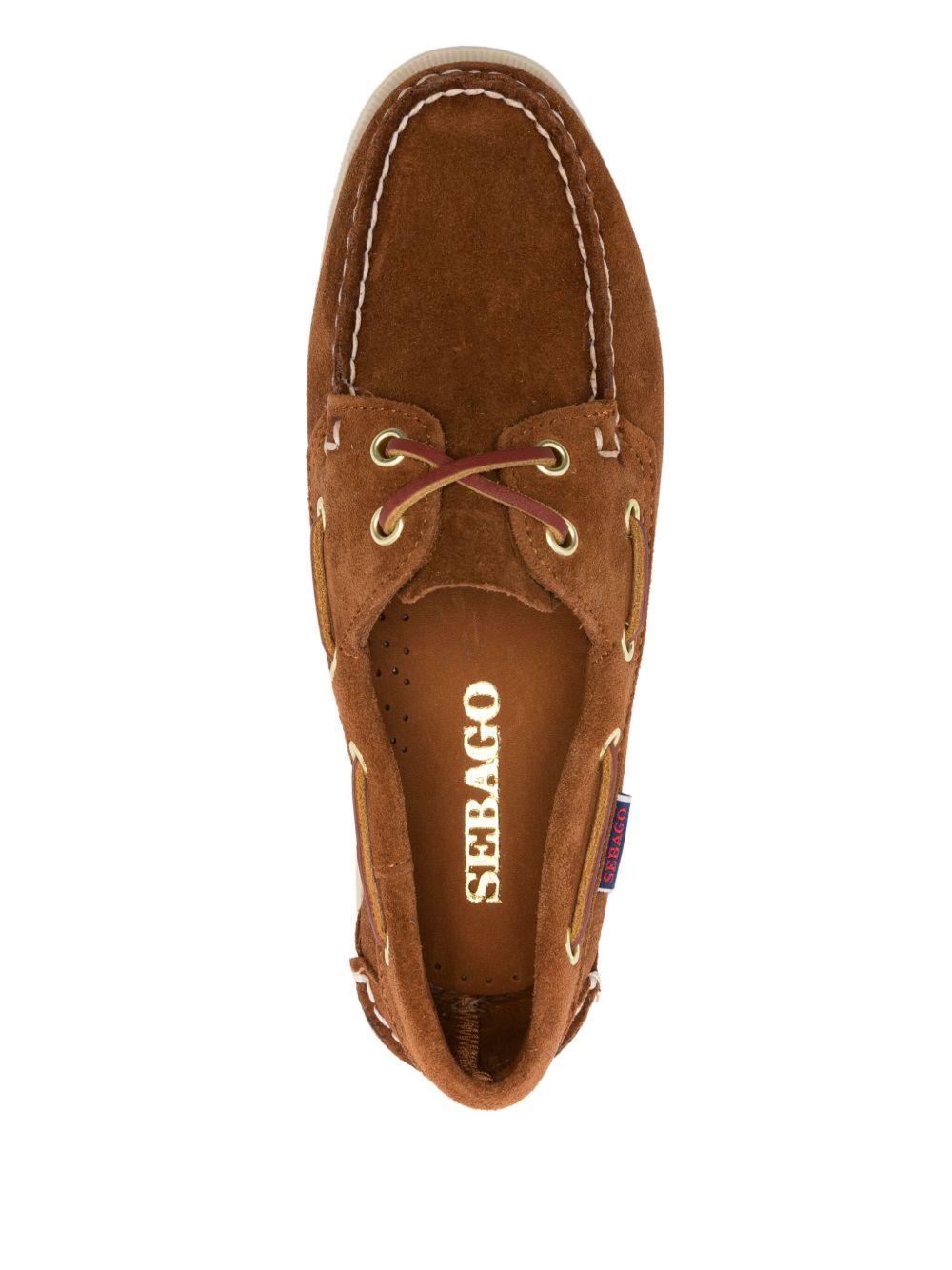 SEBAGO Mocassini in suede marrone Portland Artisan 