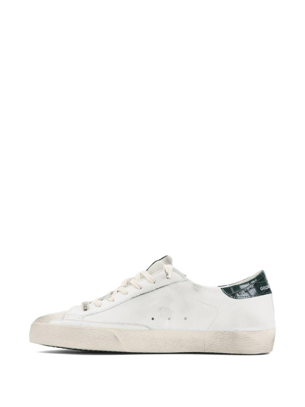 GOLDEN GOOSE Sneakers Super Star in pelle effetto usato 