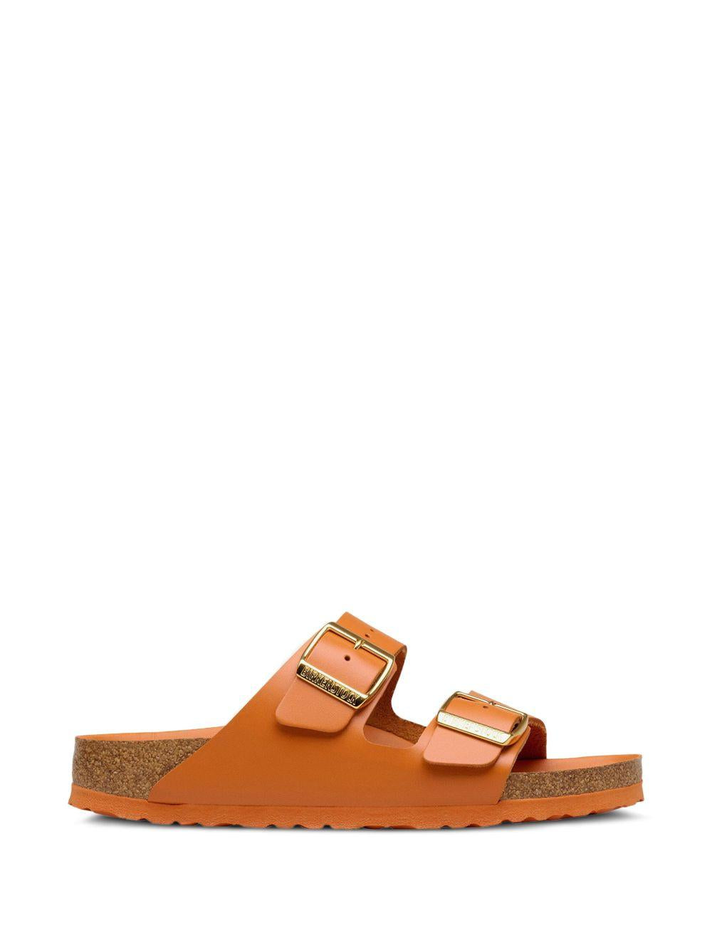 BIRKENSTOCK Ciabatte Arizona in pelle arancione 