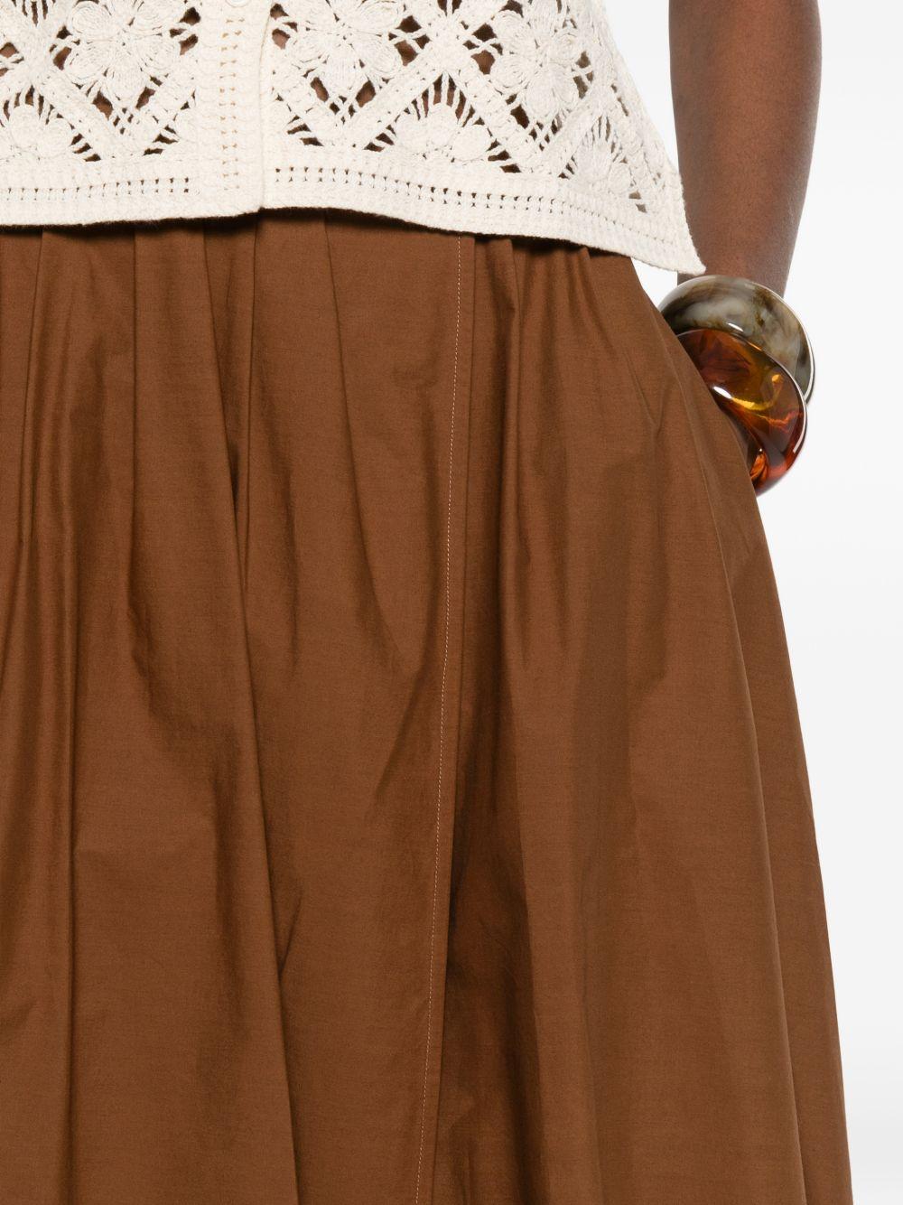 FORTE FORTE Gonna marrone My Skirt 