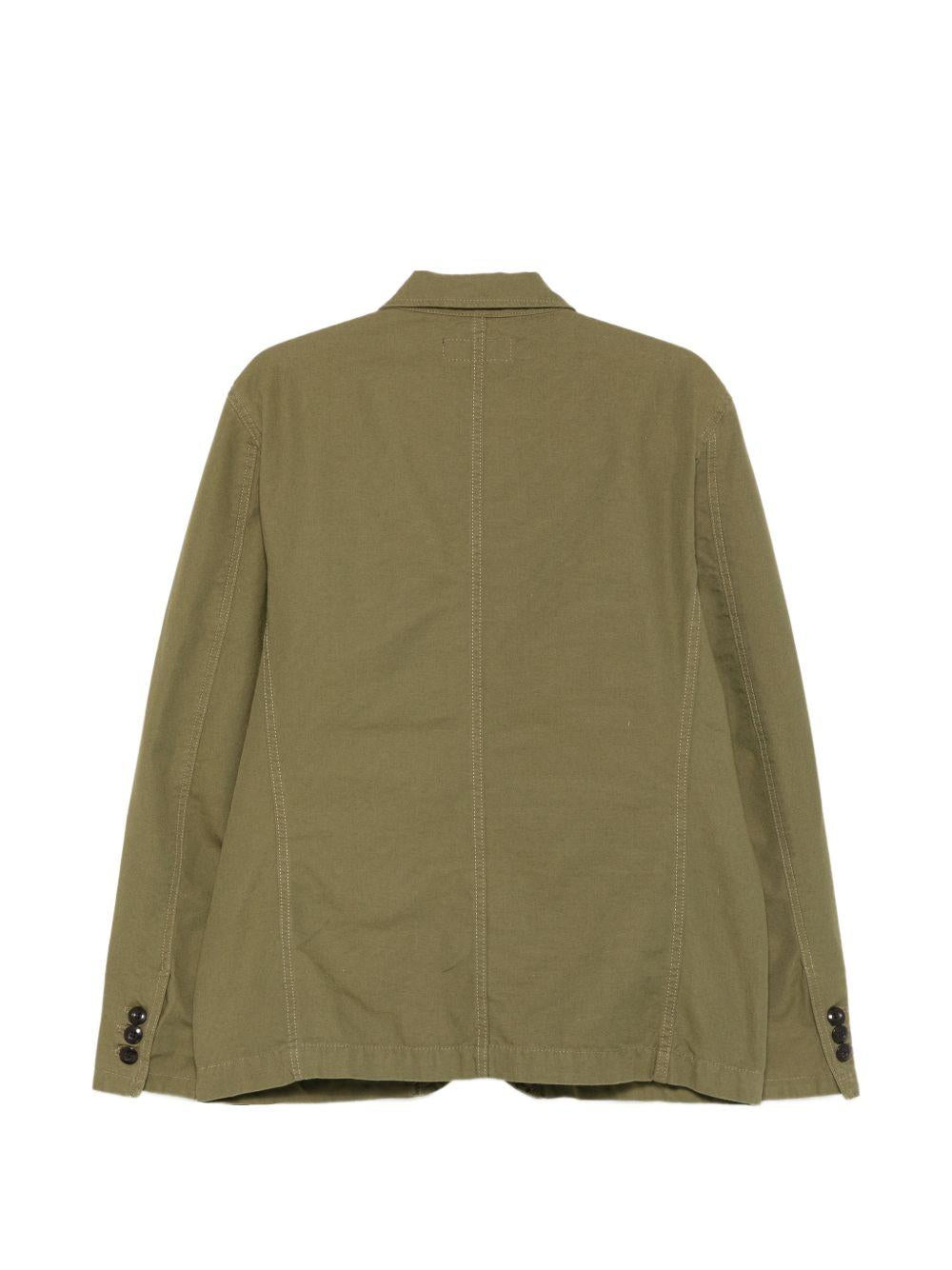 CHESAPEAKES Giacca Pembroke verde militare con bottoni e tasche 