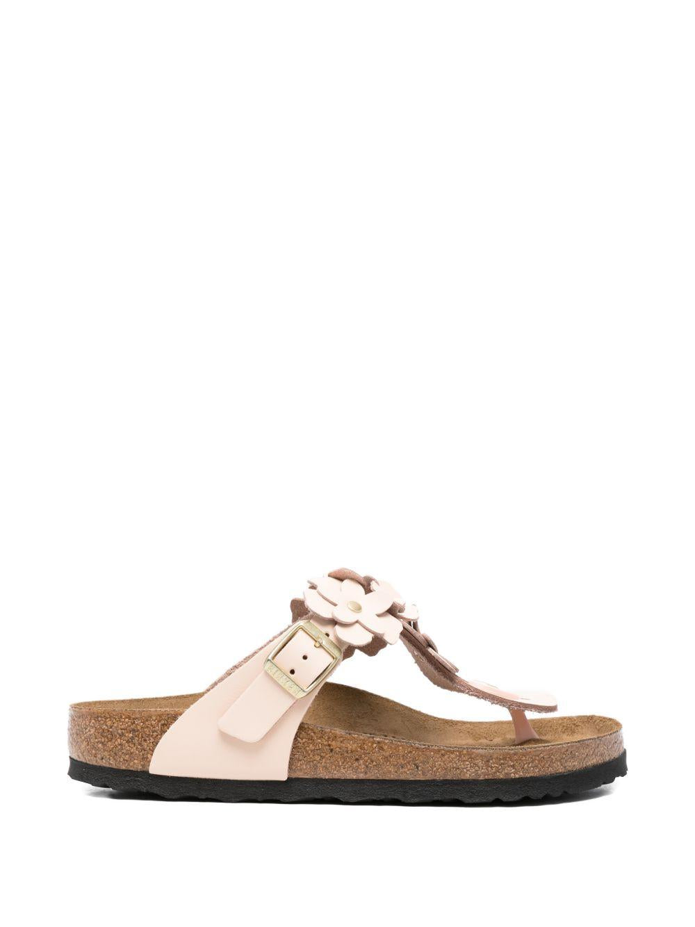 BIRKENSTOCK Ciabatte infradito Gizeh con dettagli floreali 