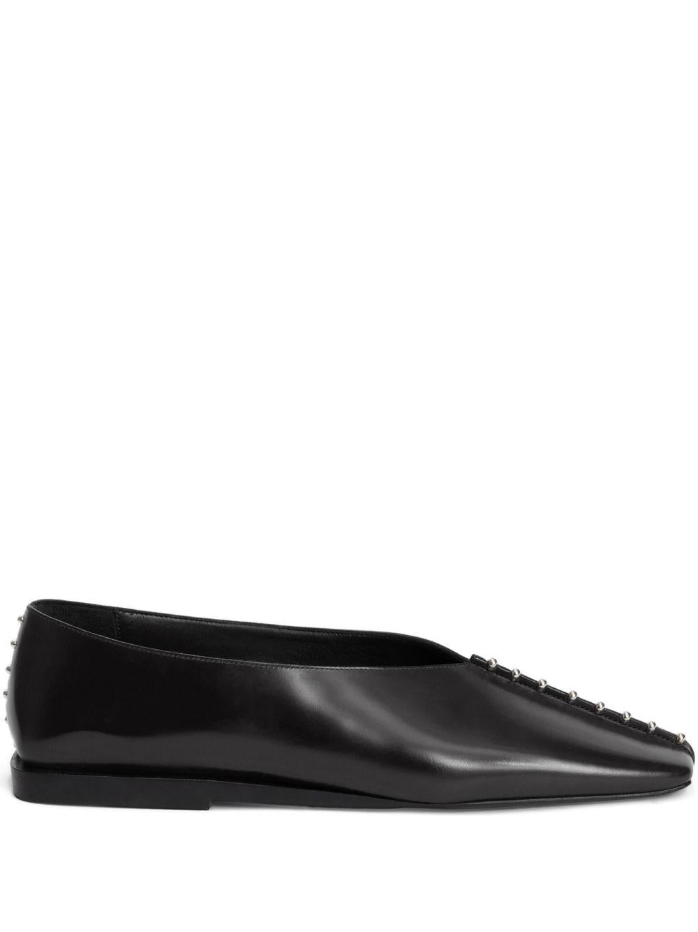 JIL SANDER Ballerine con borchie 