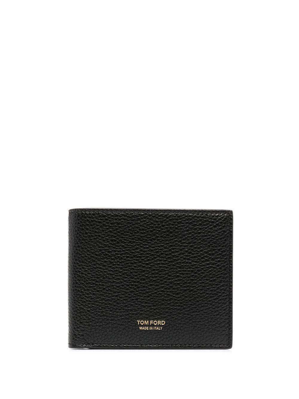 TOM FORD Portafoglio in pelle nera 