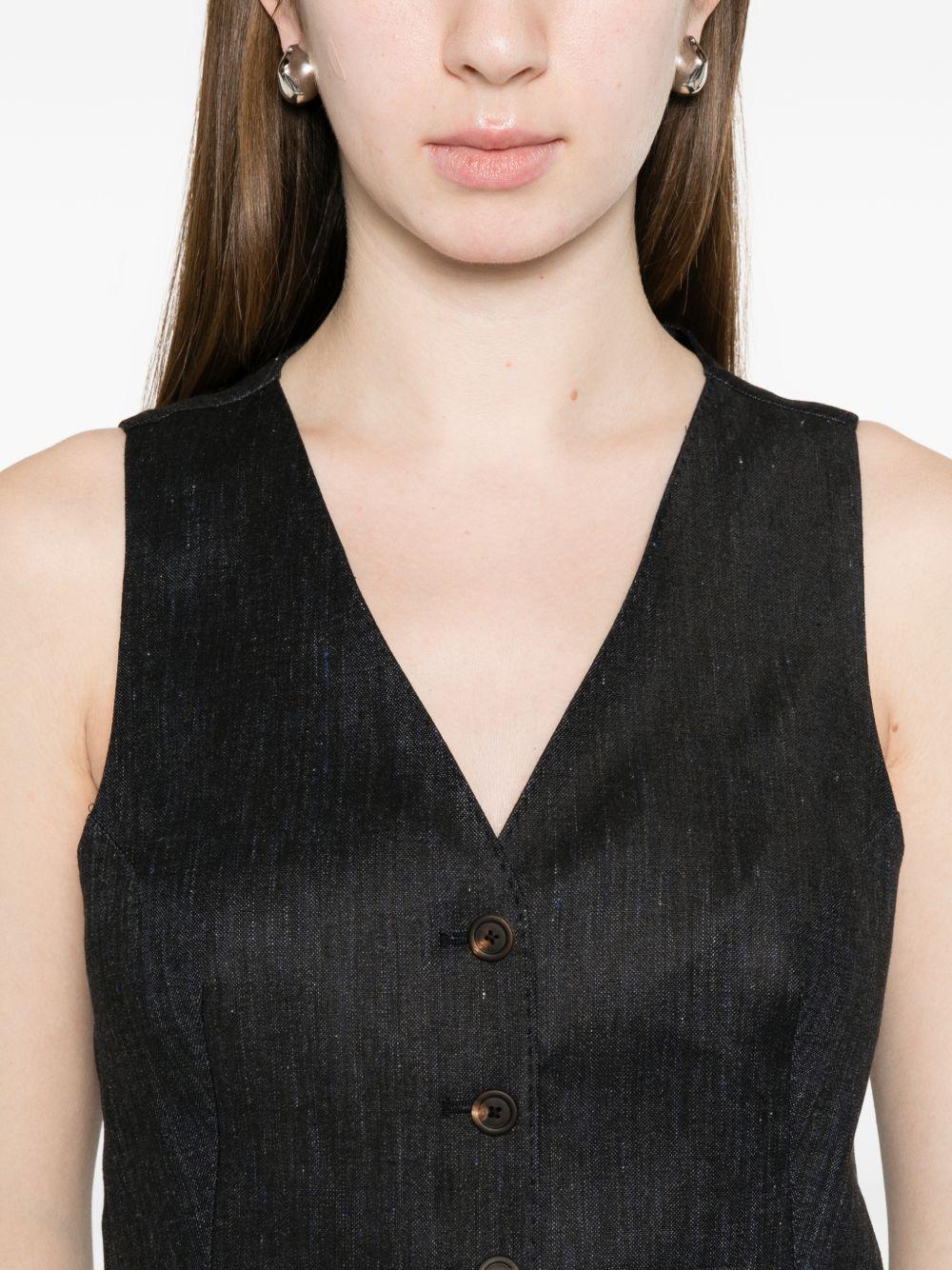 TAGLIATORE Elegante gilet blu Gracie 