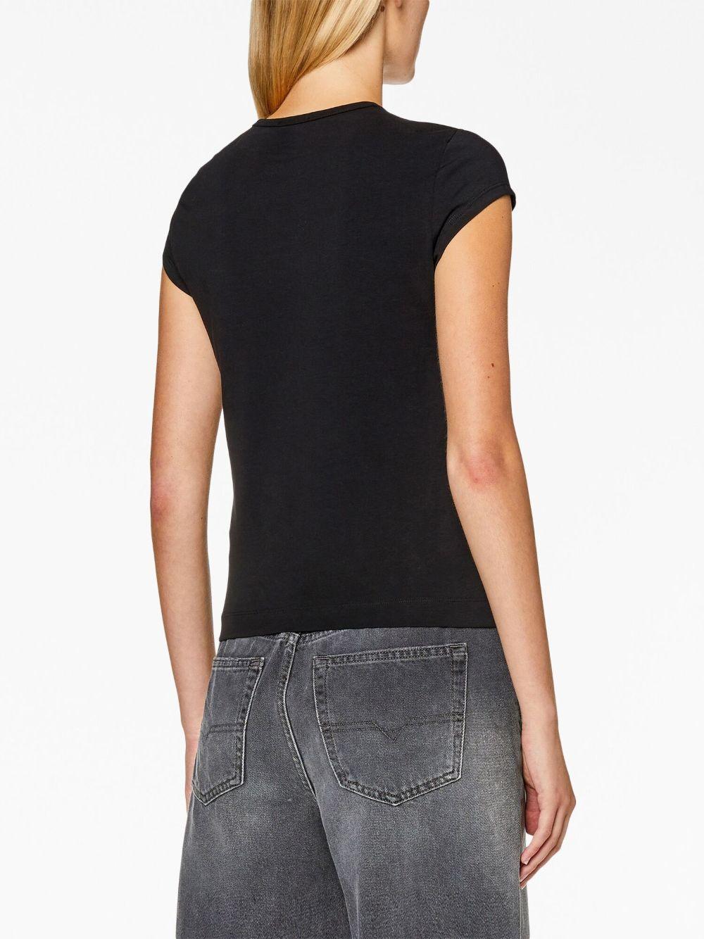 DIESEL T-shirt 'T-Angie' nera 