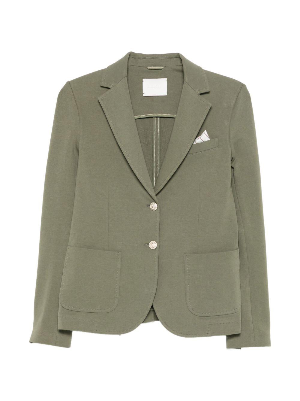 CIRCOLO 1901 Blazer verde con tasche 
