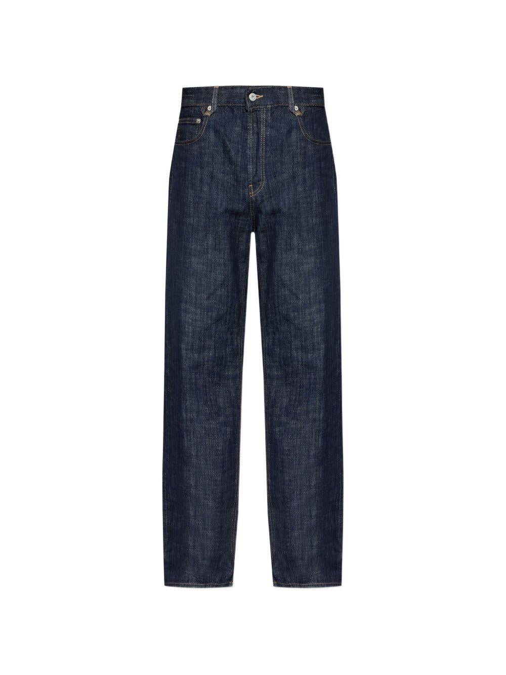 JACQUEMUS Jeans Nimes in blu denim scuro 