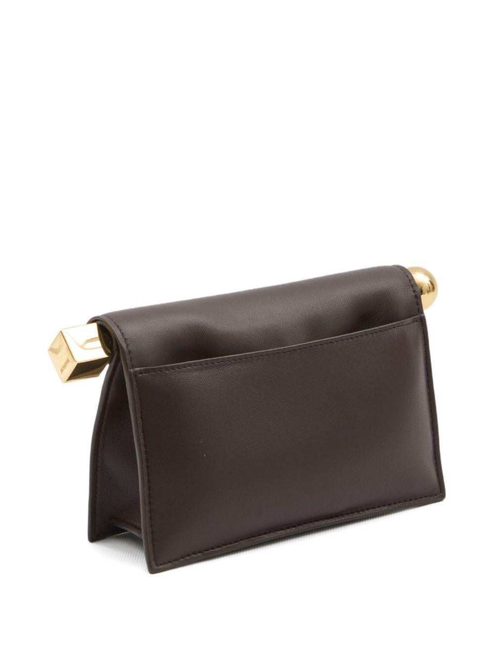 JACQUEMUS Clutch bag 'Rond Carré'  piccola 