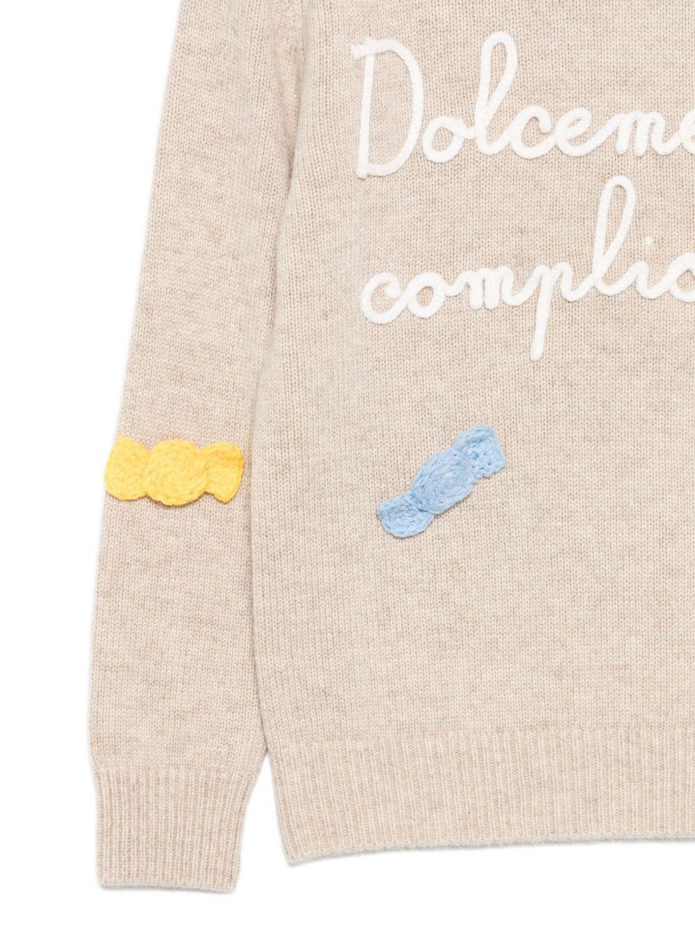 MC2 SAINT BARTH Maglia beige chiaro 'Princess' 