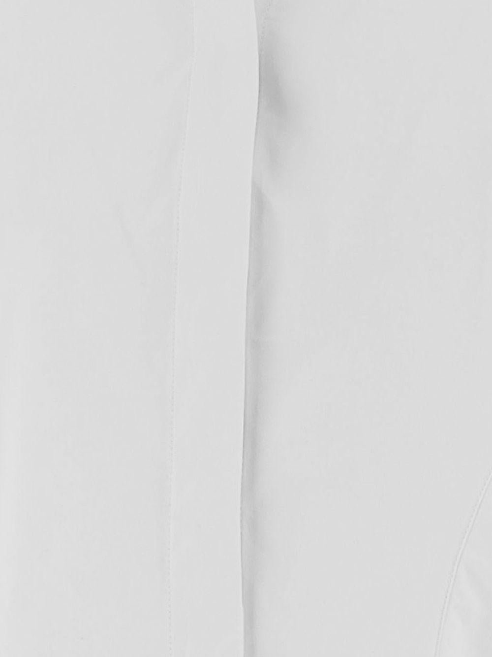 JACQUEMUS Camicia Moisson in cotone bianco a maniche corte 