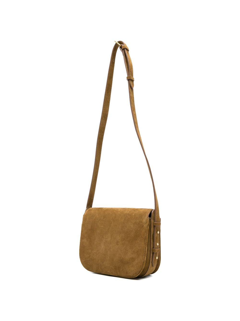 SOEUR Borsa Bellissima Mini a tracolla in pelle scamosciata 