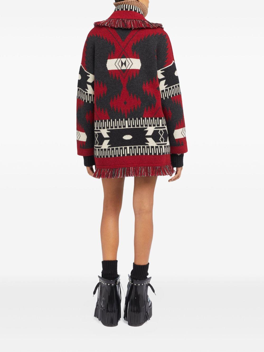 ALANUI Cardigan con motivo Icon jacquard 