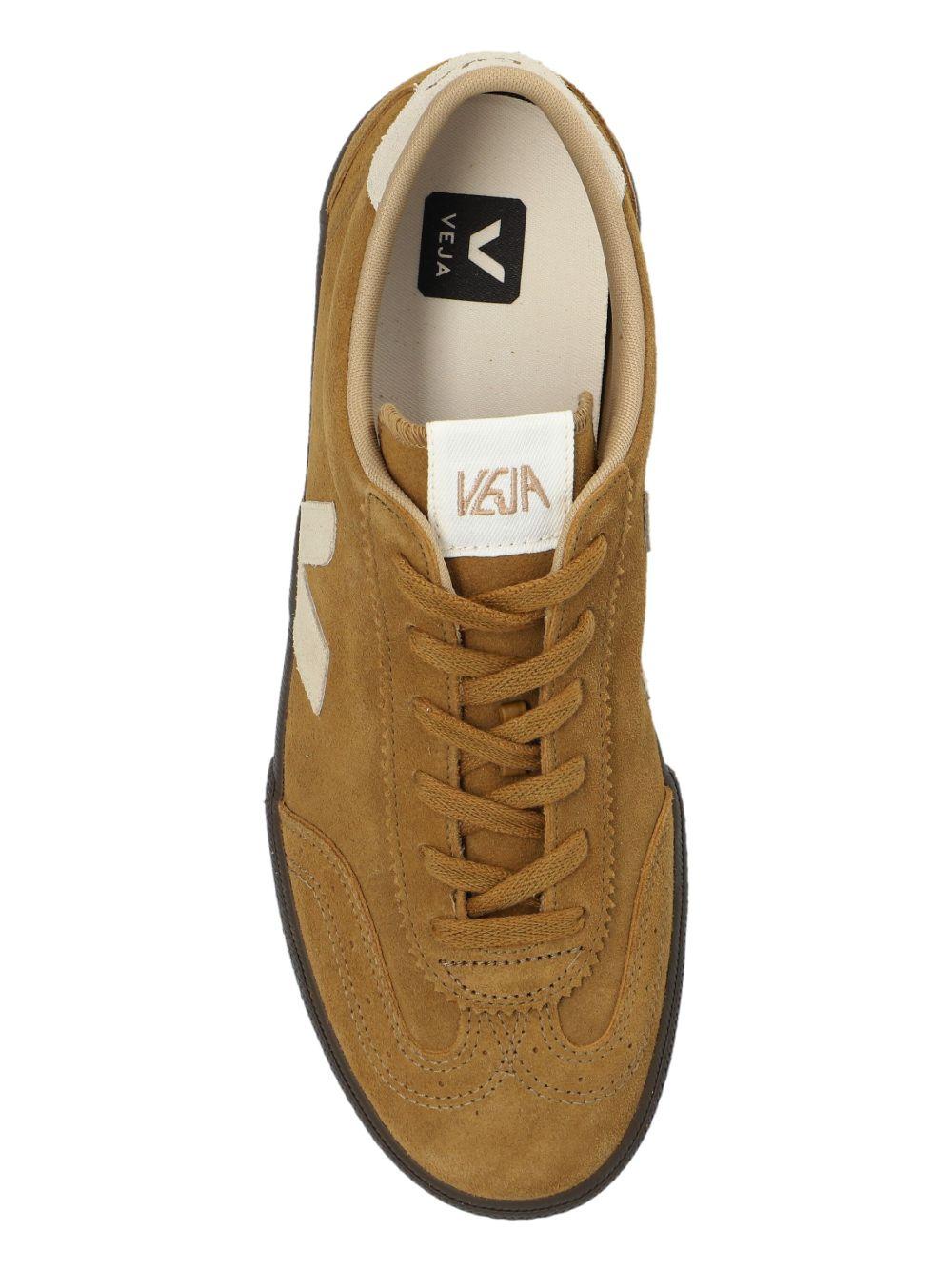 VEJA Sneakers scamosciate marroni e beige 