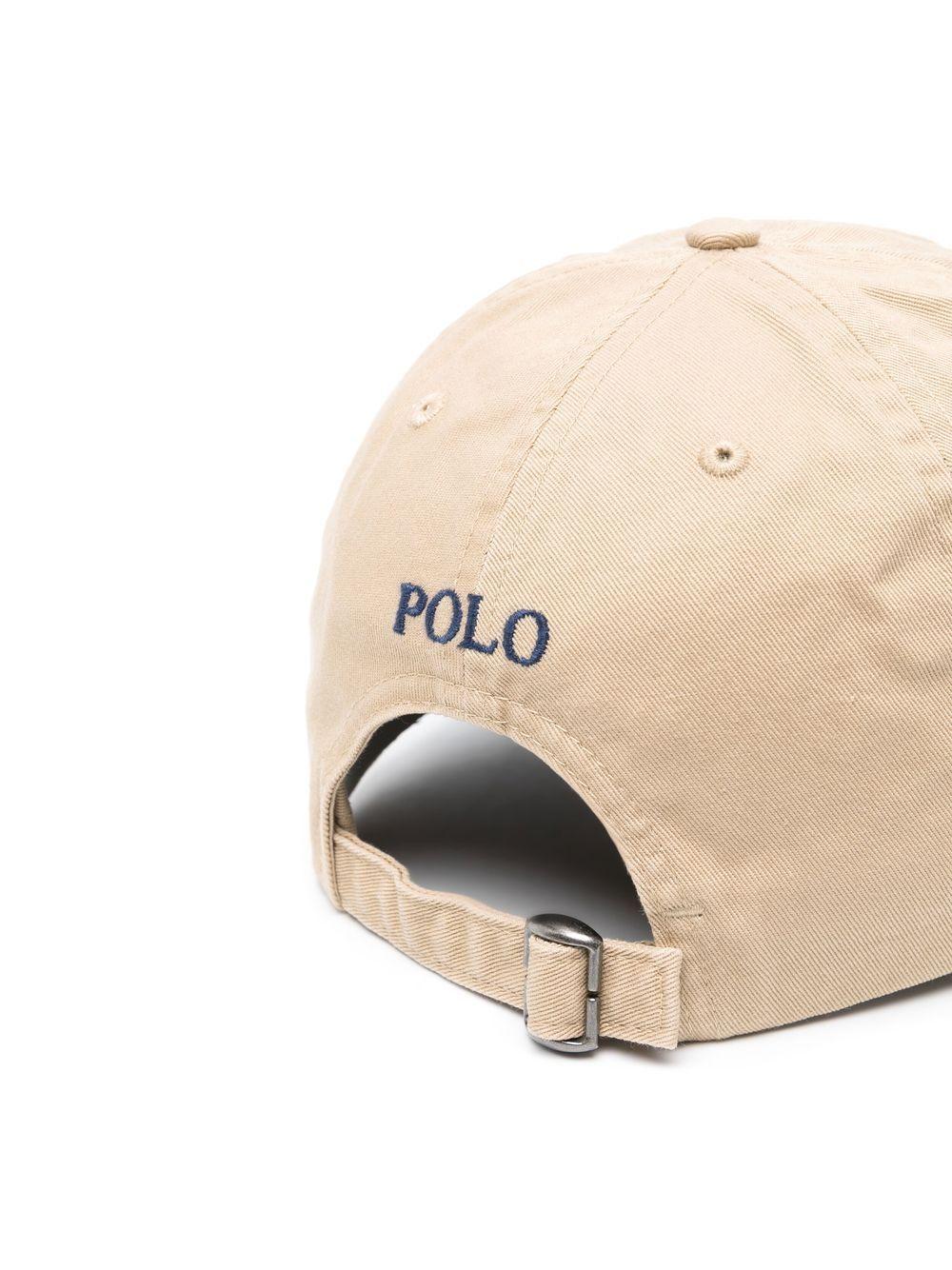 POLO RALPH LAUREN Cappellino da baseball color kaki 