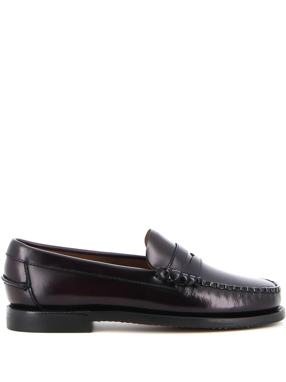 SEBAGO Mocassini Classic Dan in pelle marrone 