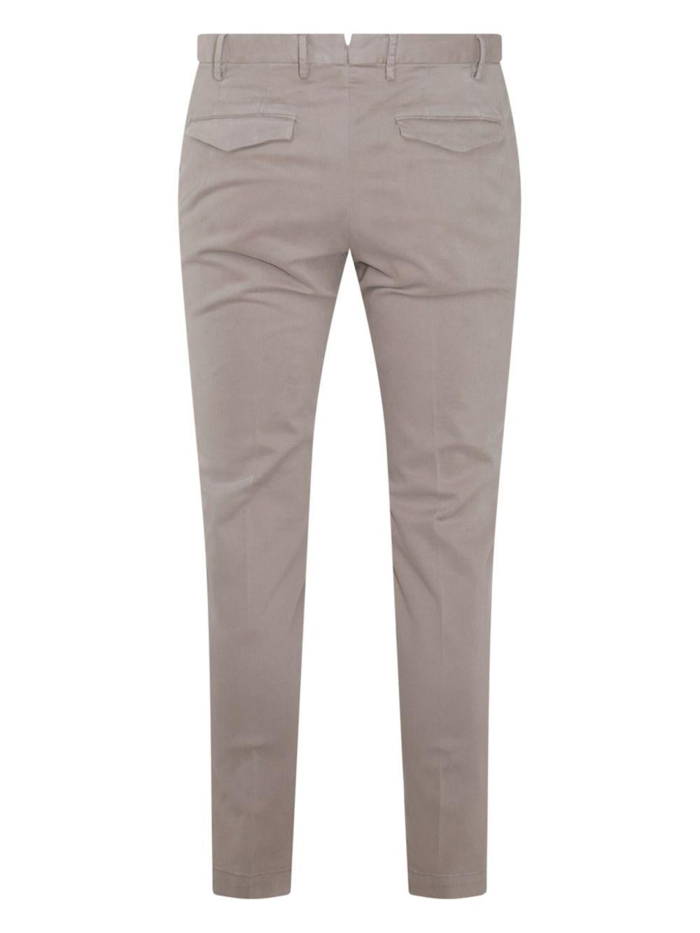 PT TORINO Pantaloni eleganti color tortora 