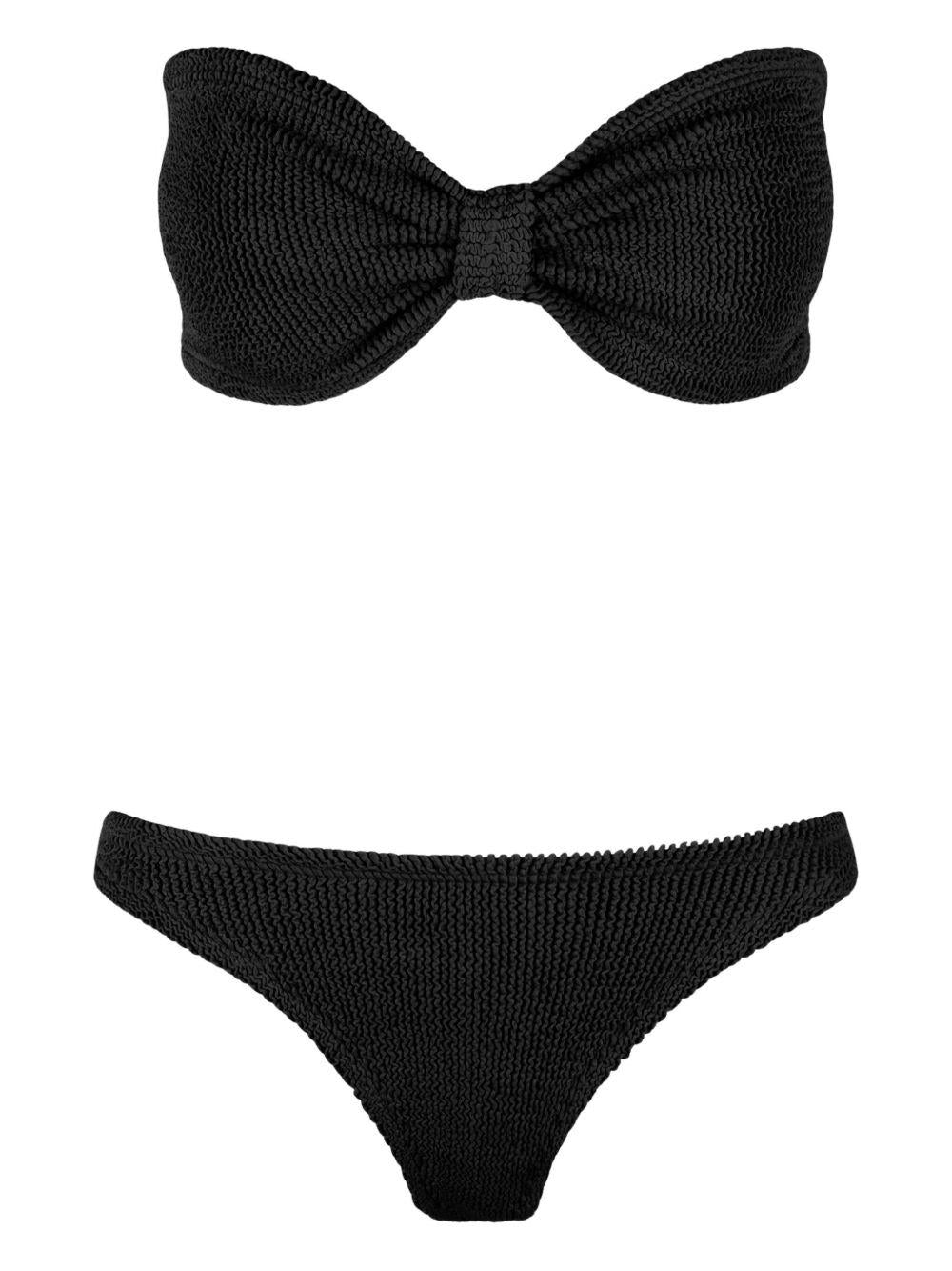 HUNZA G Bikini nero Jean 