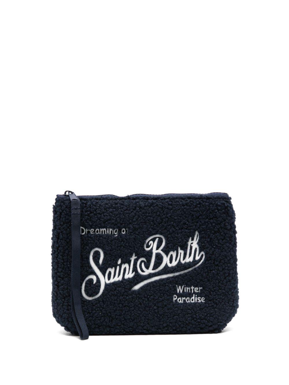 MC2 SAINT BARTH Pochette Aline Teddy blu 