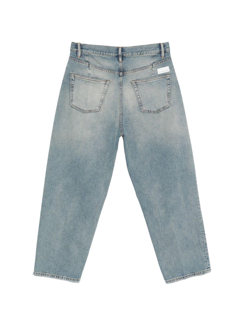 NINE IN THE MORNING Jeans Albert  in cotone con effetto slavato 