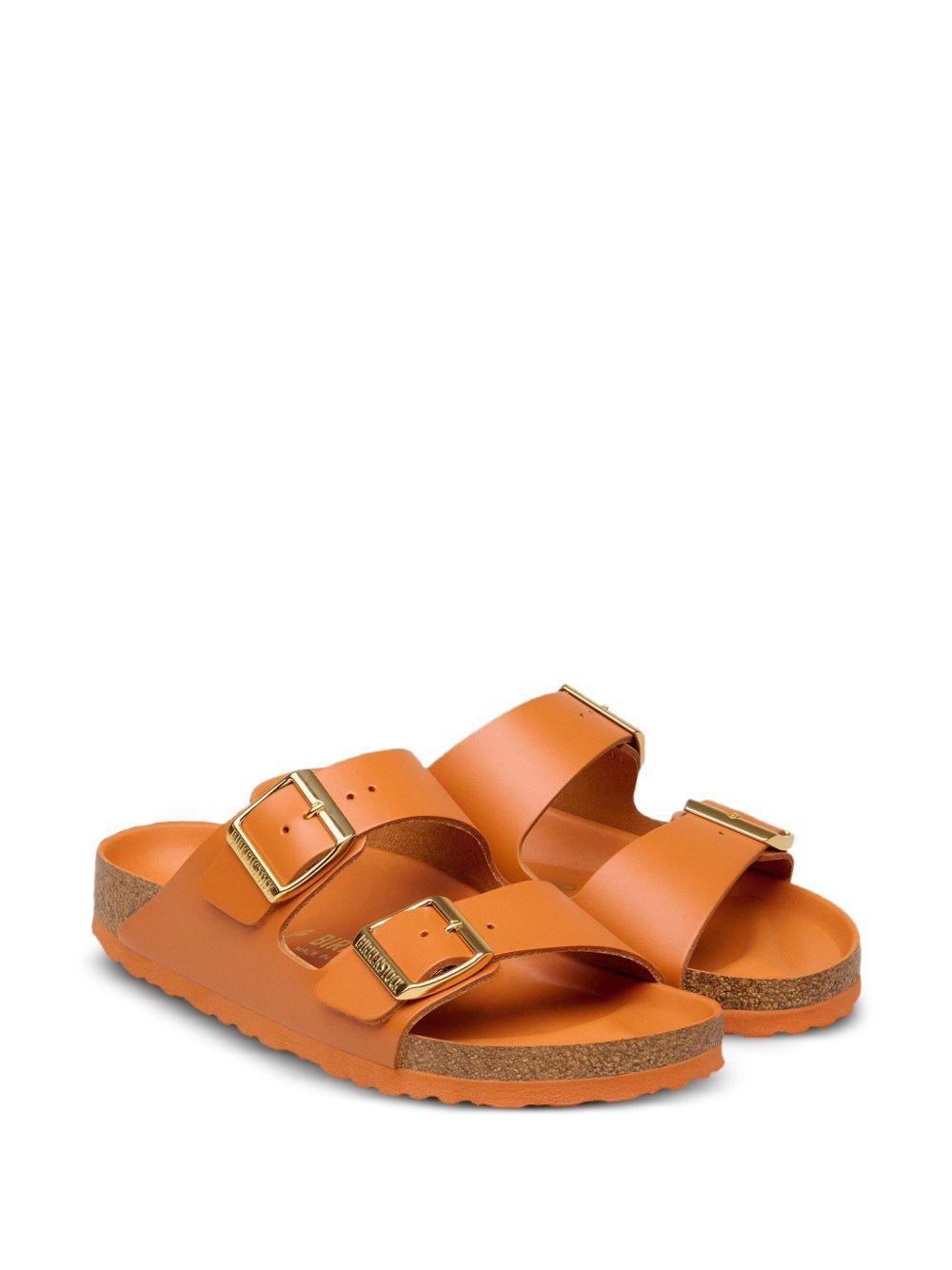 BIRKENSTOCK Ciabatte Arizona in pelle arancione 