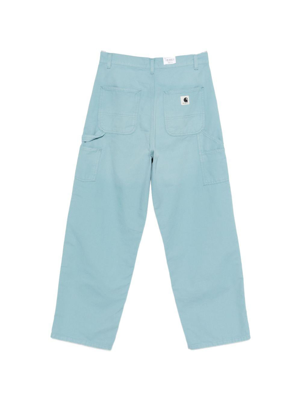 CARHARTT WIP Pantaloni celesti con tasche 
