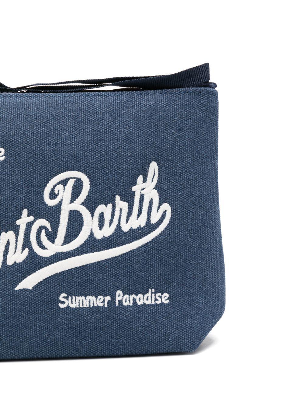 MC2 SAINT BARTH Pochette clutch bag Alina blu 