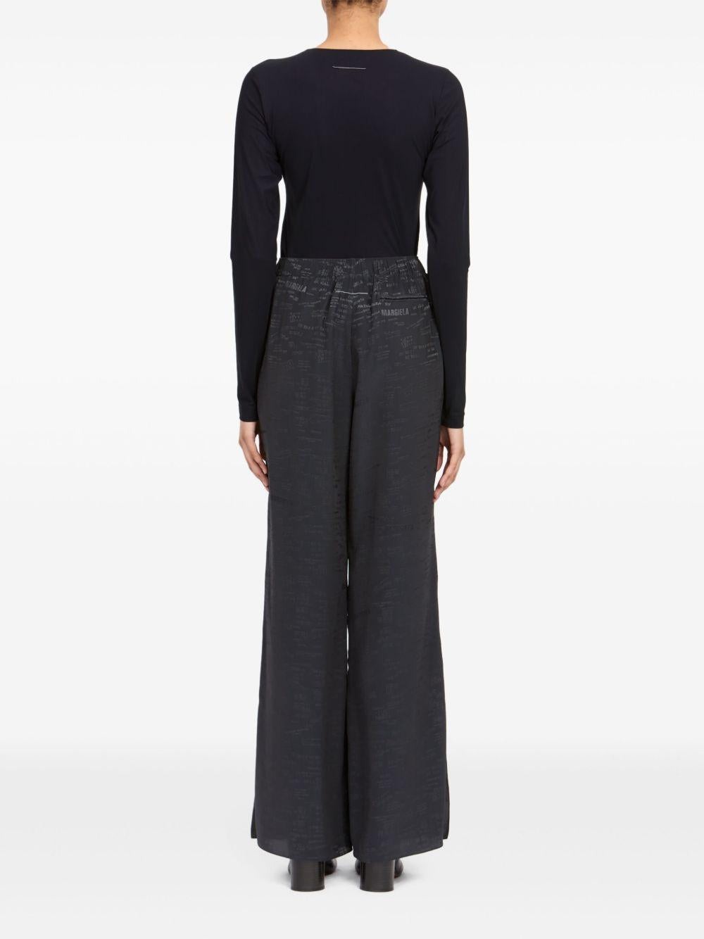 MM6 MAISON MARGIELA Pantaloni casual eleganti grigi 