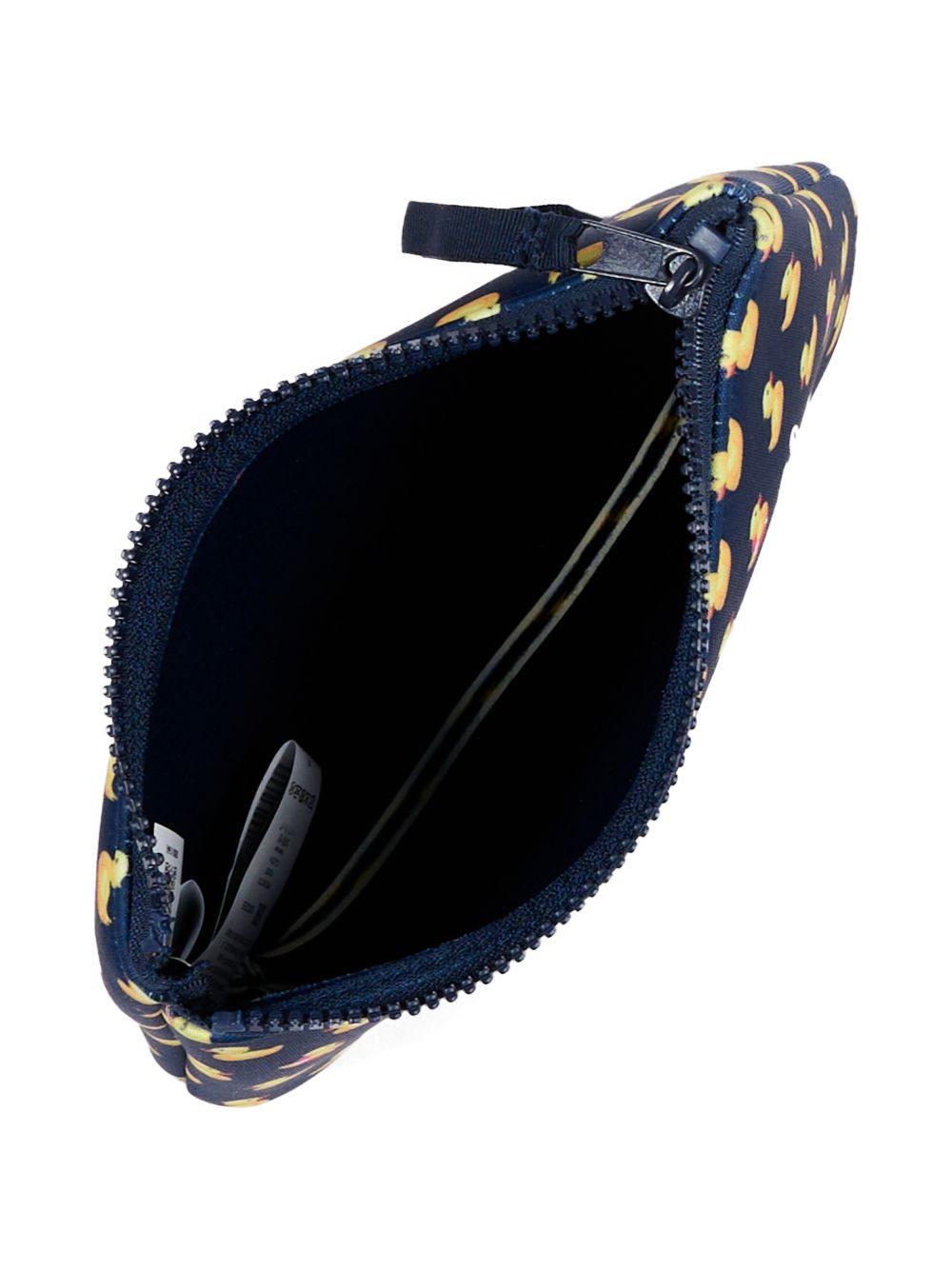 MC2 SAINT BARTH Pochette Alina blu con paperelle all-over 