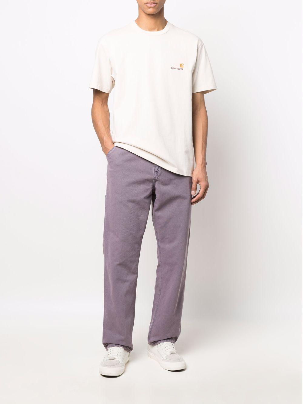 CARHARTT WIP T-shirt S/S American Script naturale 