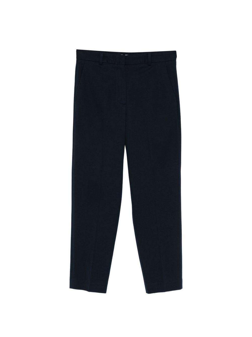 CIRCOLO 1901 Pantaloni eleganti blu notte a sigaretta 